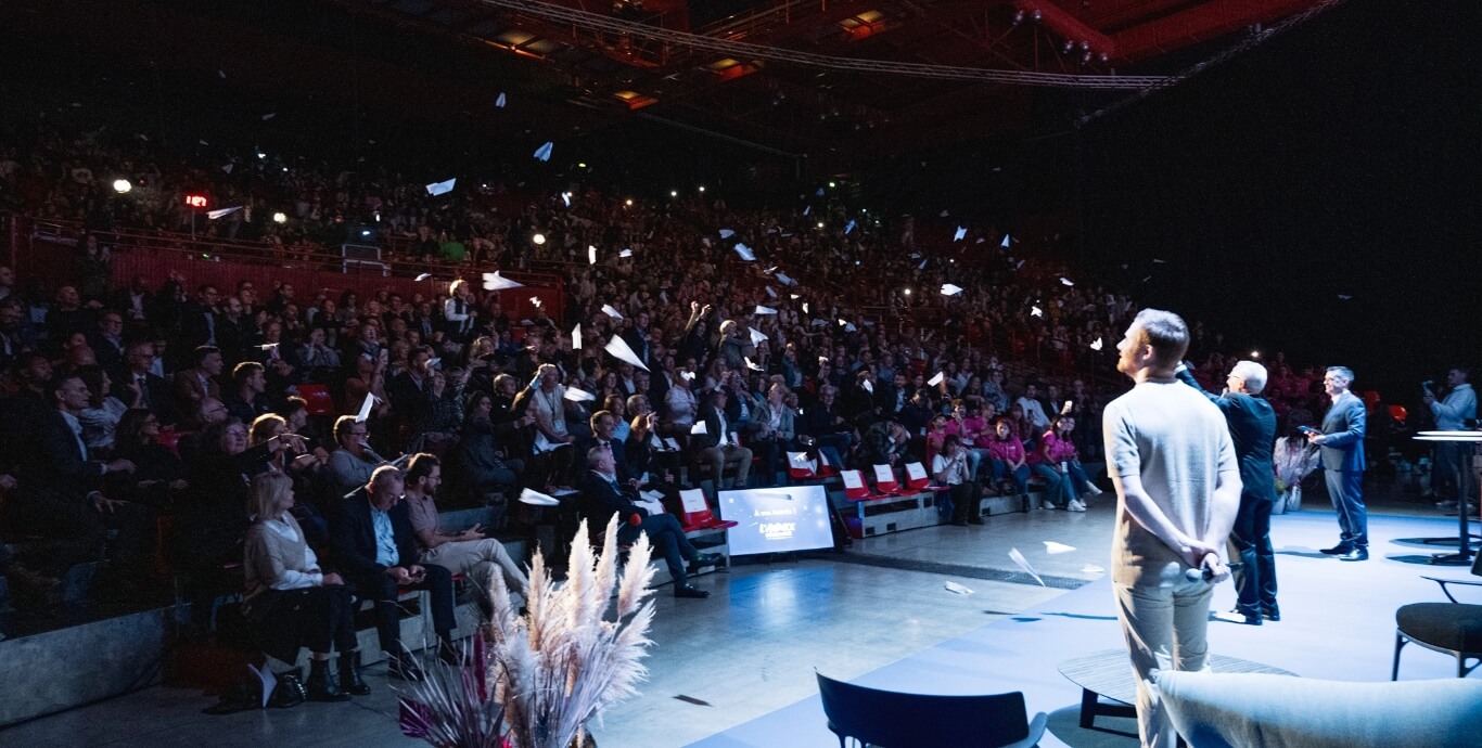 Photo de la Grande Scène de l'événement Audace d'Entreprendre Dijon 2024
