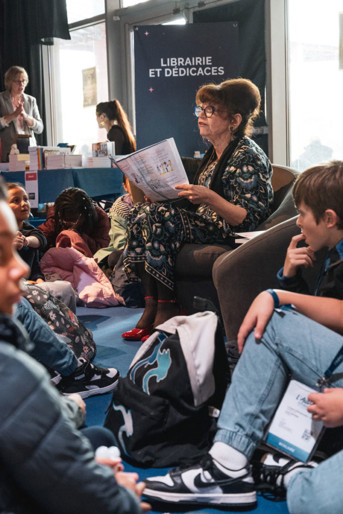 Photo d'un atelier pour enfants lors de l'événement Audace d'Entreprendre Dijon 2024
